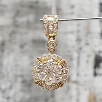 14K Diamond Pendant