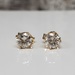 14K Diamond Friction Backs Stud Earrings