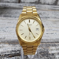 Citizen Orient Gold Tone Quartz Watch D37959-70