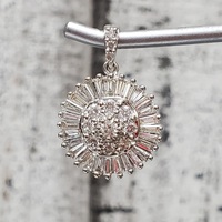 14K Diamond Fancy Pendant