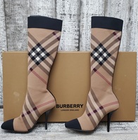 Burberry Knee Boots in Box Size 38 