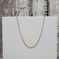 18" 14K Wheat Chain Necklace