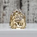 10K Jesus Face CZ Ring