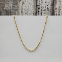 24" 14K Rope Necklace