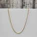 24.5" 14K Box Link Necklace