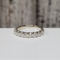 14K Diamond Band Ring