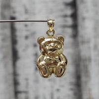 14K Teddy Bear Pendant