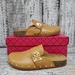 Tory Burch Stud Mule Vachetta Leather Size 9 