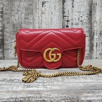 Gucci Women's GG Marmont Quilted Leather Mini Shoulder Bag