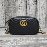 Gucci GG Marmont Leather Crossbody Bag