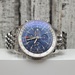 Breitling A24322 46mm Navitimer Blue Dial Stainless Watch