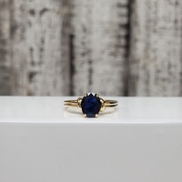14K Sapphire Ring