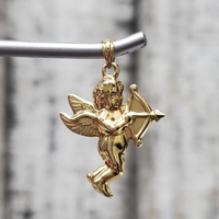 14K Angel Pendant