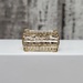 14K Last Supper Jesus Religious CZ Ring