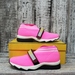 Pink Fendi Printed Sock Sneakers