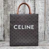 CELINE Women's Medium Vertical Cabas in Triomphe Canvas