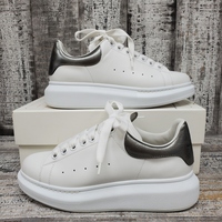 Alexander McQueen White And Grey Sneakers