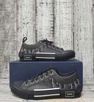 CHRISTIAN DIOR BLACK LOW B23 SNEAKER SIZE 43