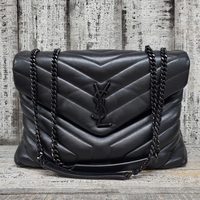 Saint Laurent Women's Loulou Quilted Leather Shoulder Bag