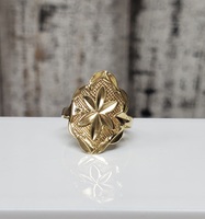 10K Fancy Design Ring