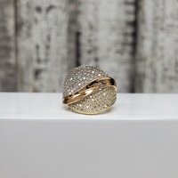 14K Fancy CZ Ring