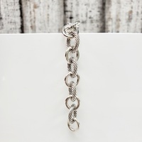 $495 8" David Yurman Oval Link Chain Bracelet