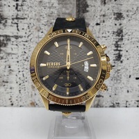 Versace Versus Gold Tone Watch 
