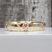 14K Virgin Mary / Guadalupe Religious Adjustable Tapered Bangle Bracelet
