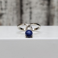 14K Fancy Ring Round Star Sapphire