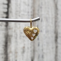 14K Heart Pendant