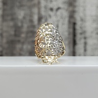 14K Fancy Design Long Ring