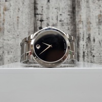 Movado 40mm Museum Stainless Steel Watch