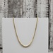 19.75" 10K Franco Link Necklace