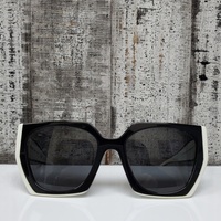 Prada PR 15WS SP13269438f White & Black Sunglasses
