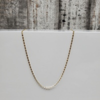 10K 20" Valentino Link Necklace