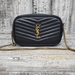 Saint Laurent Grain De Poudre Matelasse Monogram Mini Lou Camera Bag