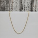 14K Twisty Rope Design Necklace