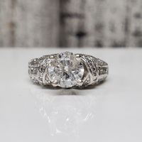 Platinum Diamond Ring 