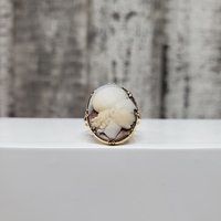 14K Vintage Cameo Ring