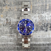 Invicta 9204OB 38mm Stainless Steel Blue Dial Watch