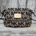 Michael Kors Brown and Black Small Shoulder Bag