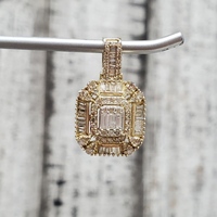 10K Diamond Pendant