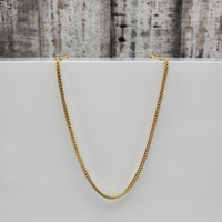 21.75" 10K Franco Link Necklace