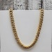 22" 10K 15ctw Diamond Cuban Link Necklace