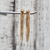 18K Ball Earrings w/ Dangles + Dangle Attachment