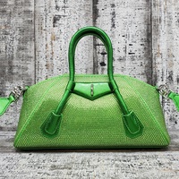 Givenchy Women's Mini Antigona Stretch Satin Shoulder Bag