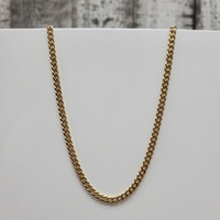 14K Solid Cuban Link Necklace