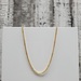 19.5" 18K Solid Franco Link Necklace