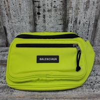 Balenciaga Explorer Belt Bag Yellow Neon