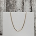 21.85" 14K TriColor Valentino Style Necklace